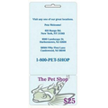 3 3/8"x2 1/8" Card w/Hanger